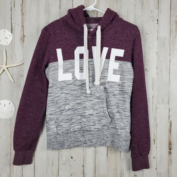 Reflex Hoodie Sweater Purple Gray Size Small - Picture 9 of 9